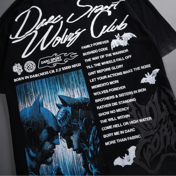 NEVER FORGET "PREMIUM" OVERSIZED TEE IN BLACK - Picture 4 of 7